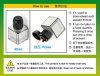 Trumpeter 08028 Square Bottle for model solvent 40ml